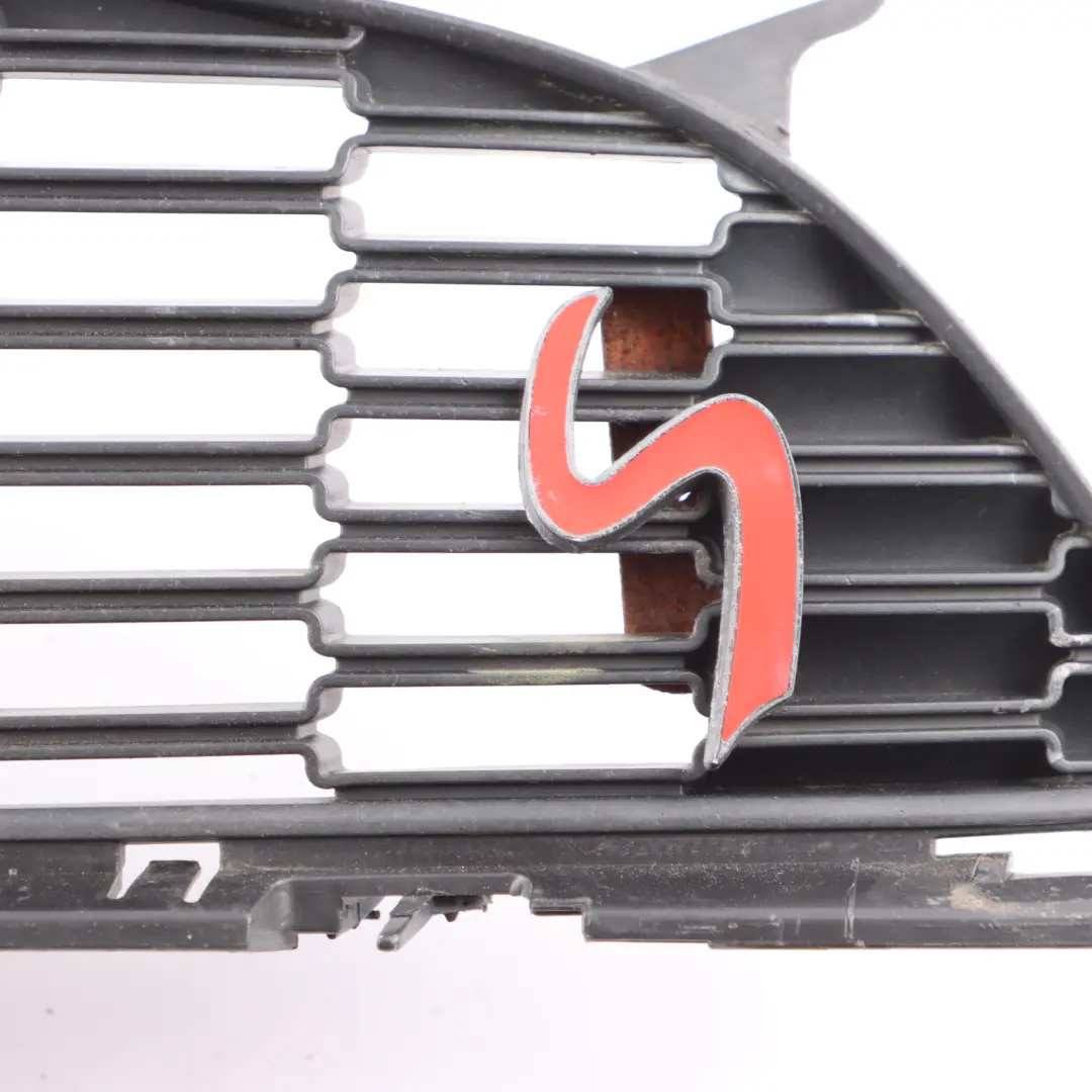 Front Black Grill Grille Trim Schwarz Black to Mini Cooper S 2 R55 R56 with Part number 2751290 Mini Cooper S 2 R55 R56 Front Black Grill Grille Trim Schwarz Black - SKU 2751290-2 - Part number 2751290