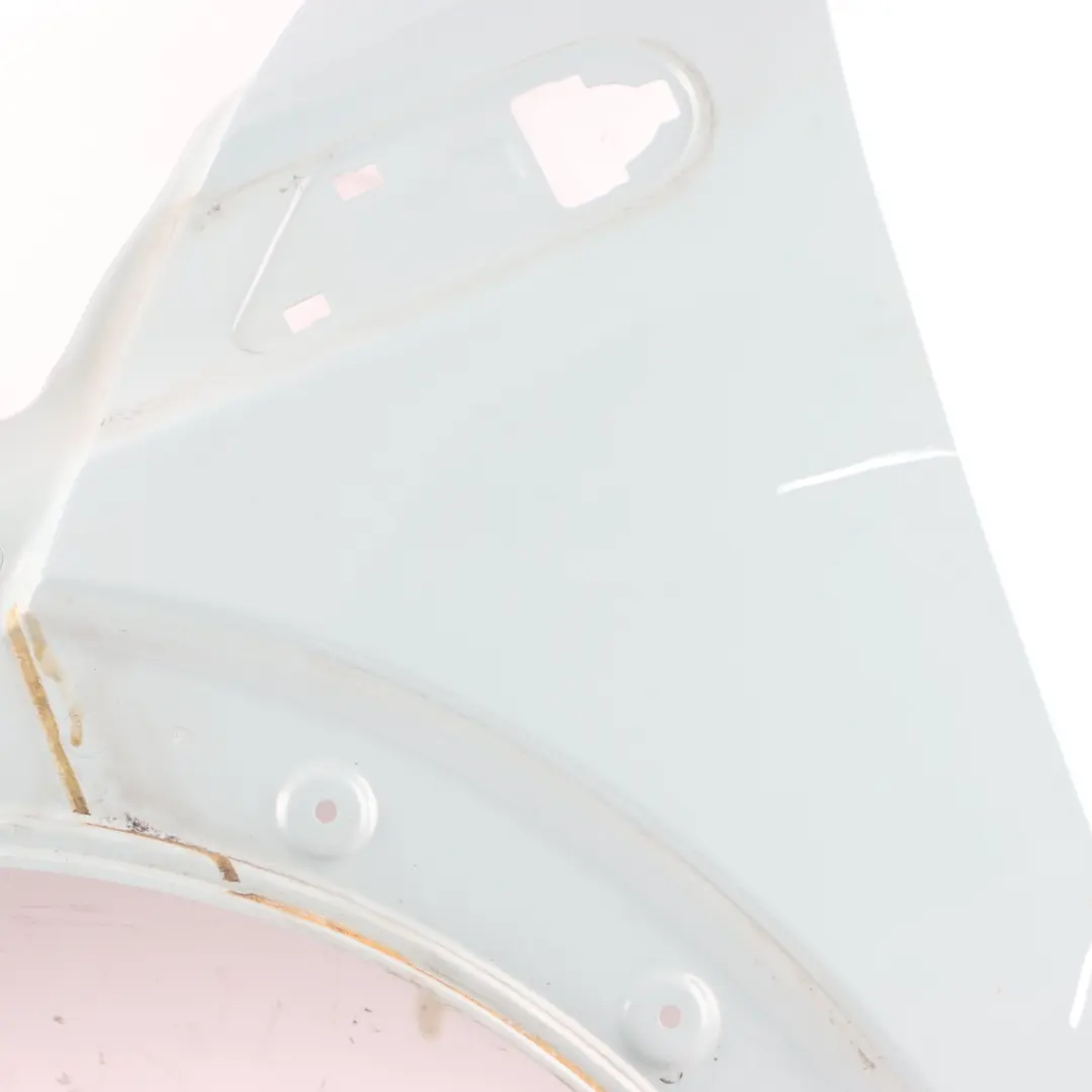 Side Wing Panel Mini R56 R57 Fender Front Left N/S Ice Blue - B28 to with Part number 2754725 Side Wing Panel Mini R56 R57 Fender Front Left N/S Ice Blue - B28 - SKU 2754725-ICE - Part number 2754725