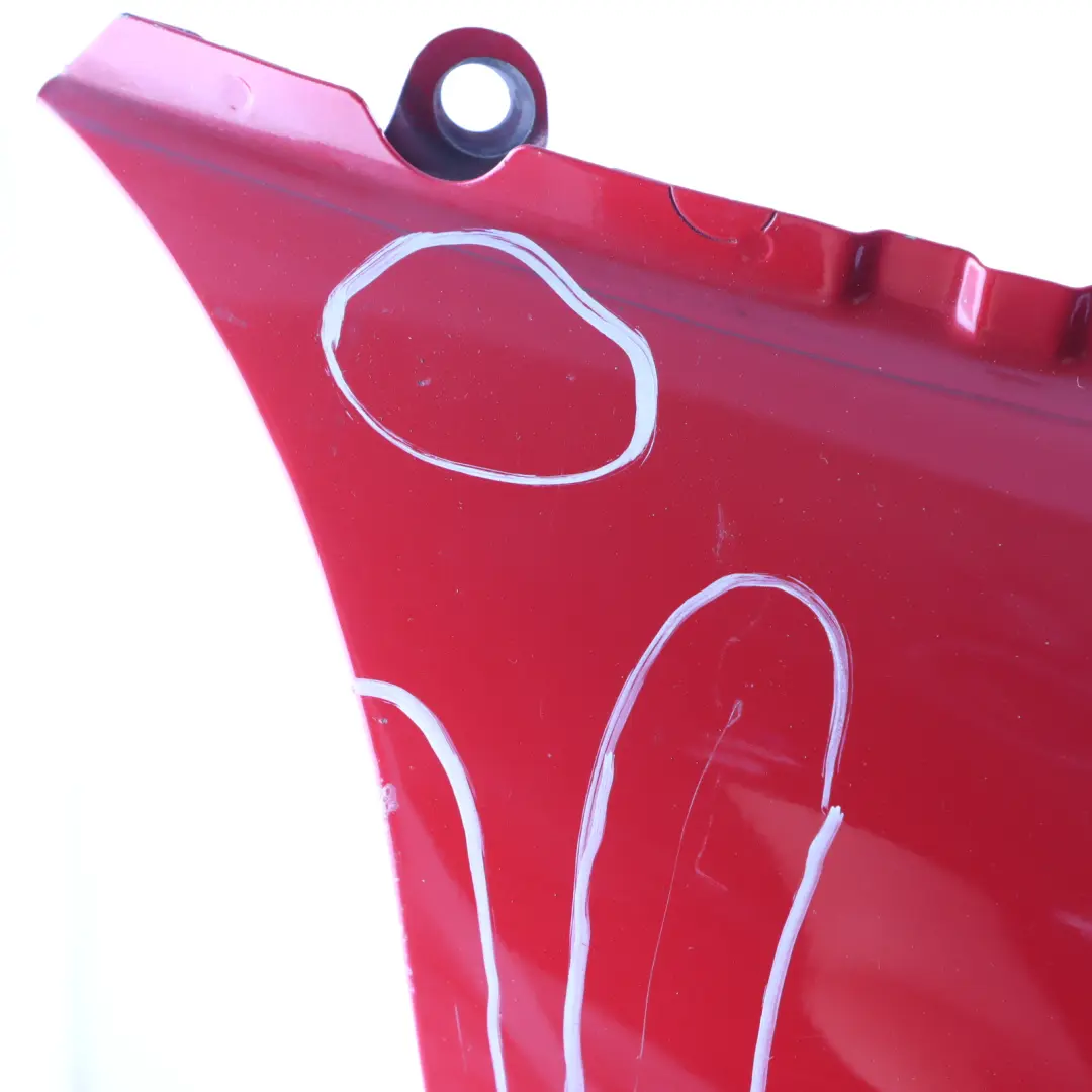 Side Panel Front Right Wing O/S Chili Red to BMW MINI Cooper 16 R55 R56 R57 R58 with Part number 2754726 BMW MINI Cooper 16 R55 R56 R57 R58 Side Panel Front Right Wing O/S Chili Red - SKU 2754726-CHRED16 - Part number 2754726