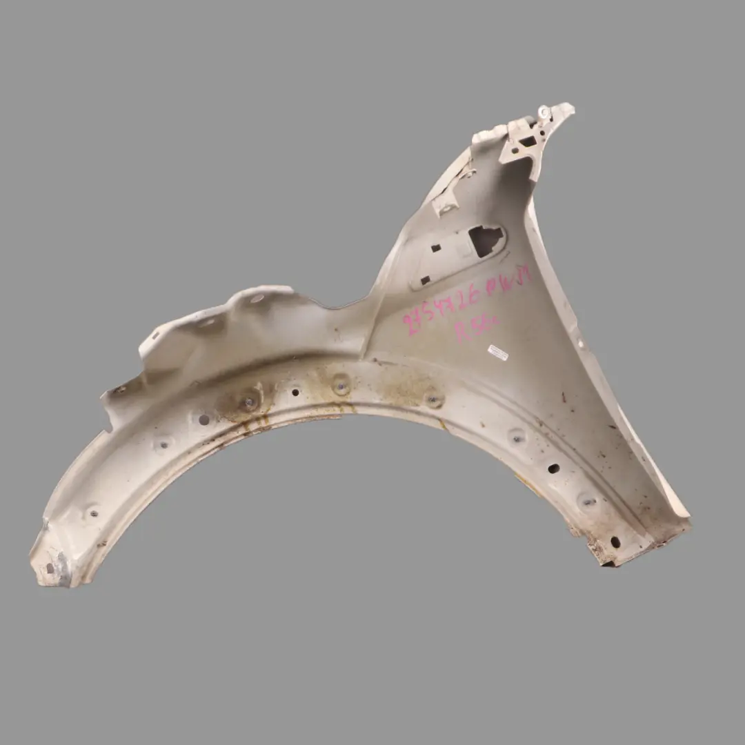 Pannello Laterale Mini R56 Anteriore Destro Parafango Copertura Pepe Bianco 850 per con numero di parte 2754726 Pannello Laterale Mini R56 Anteriore Destro Parafango Copertura Pepe Bianco 850 - SKU 2754726-PW11 - Numero di parte 2754726