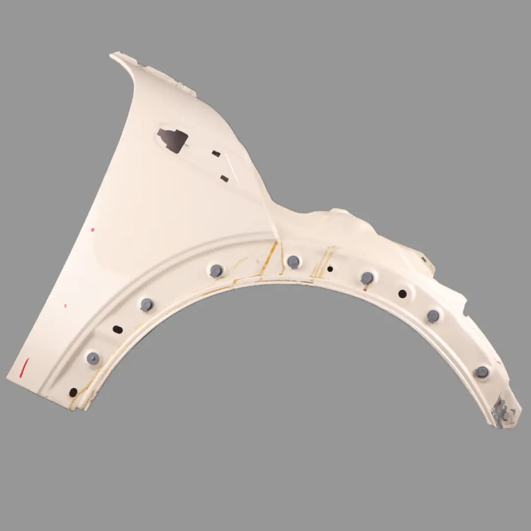 Cache Aile Avant Droite Blanc Poivre - 850 pour Mini R56 R57 à propos du numéro de pièce 2754726 Mini R56 R57 Cache Aile Avant Droite Blanc Poivre - 850 - SKU 2754726-PW11 - Numéro de pièce 2754726