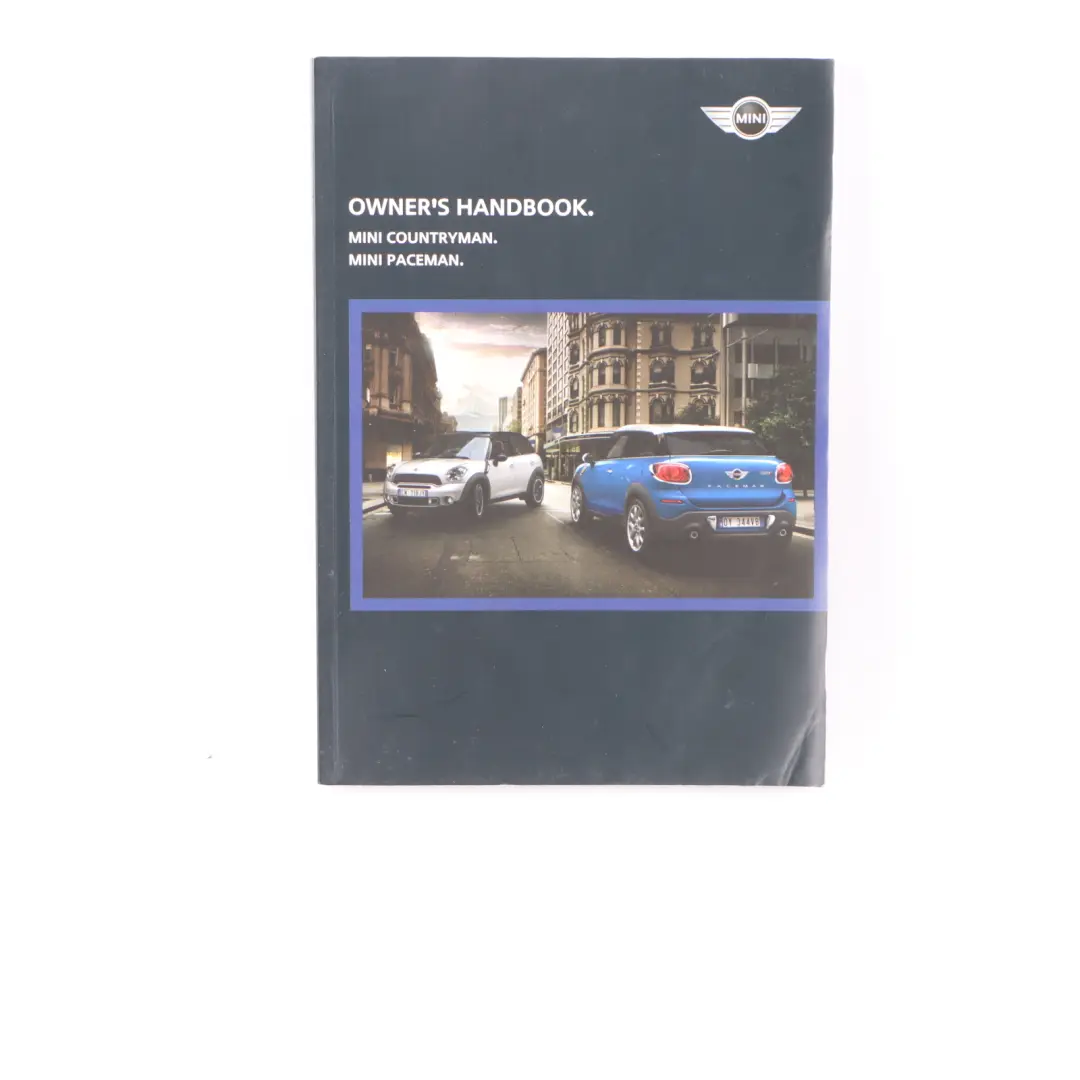 Mini Paceman R61 Service Booklet Owner's Handbook Pouch Wallet Case Set - SKU 2919020 - Part number 2919020