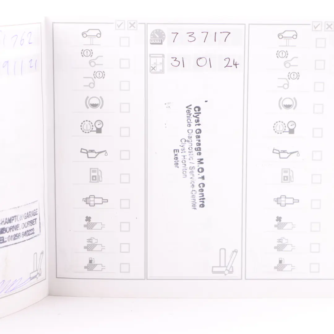 Mini Paceman R61 Service Booklet Owner's Handbook Pouch Wallet Case Set - SKU 2919020 - Part number 2919020