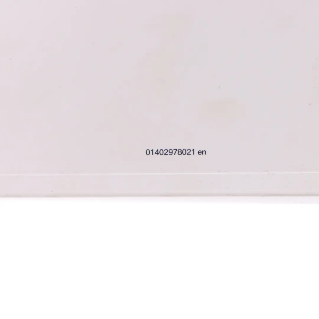 BMW F30 LCI Hybrid Owner's Manual Handbook Booklet Case Wallet - SKU 2978021 - Part number 2978021