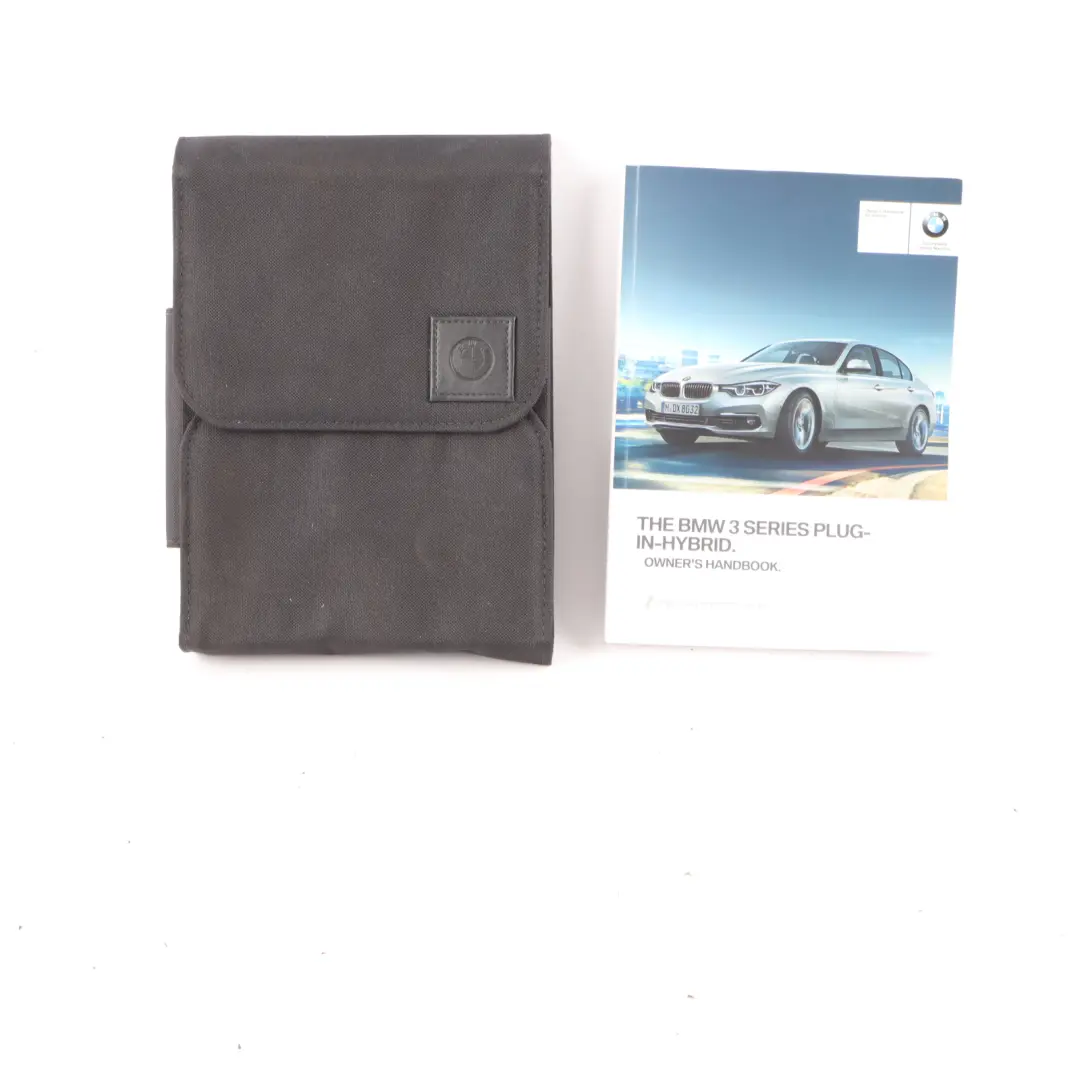 BMW F30 LCI Hybrid Owner's Manual Handbook Booklet Case Wallet - SKU 2978021 - Part number 2978021