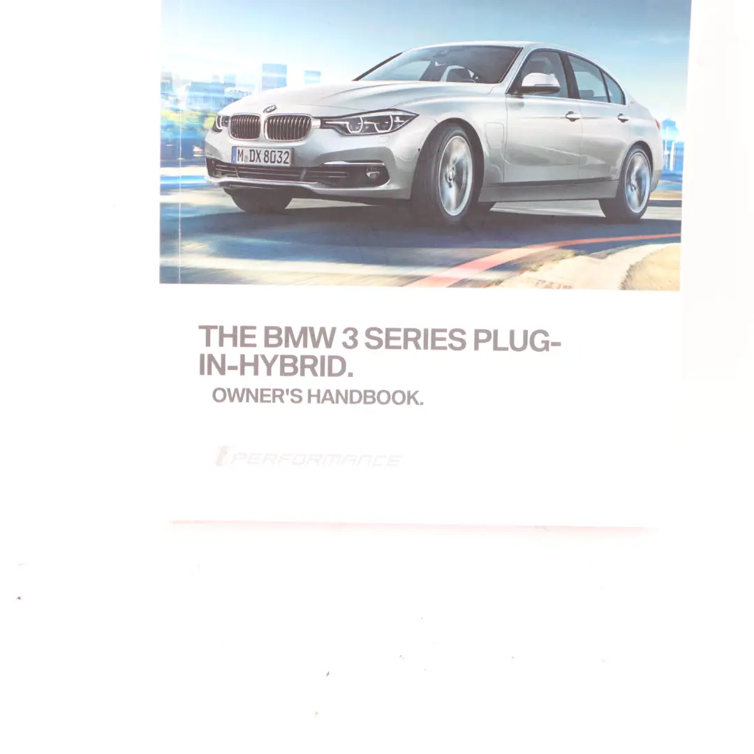 BMW F30 LCI Hybrid Owner's Manual Handbook Booklet Case Wallet - SKU 2978021 - Part number 2978021