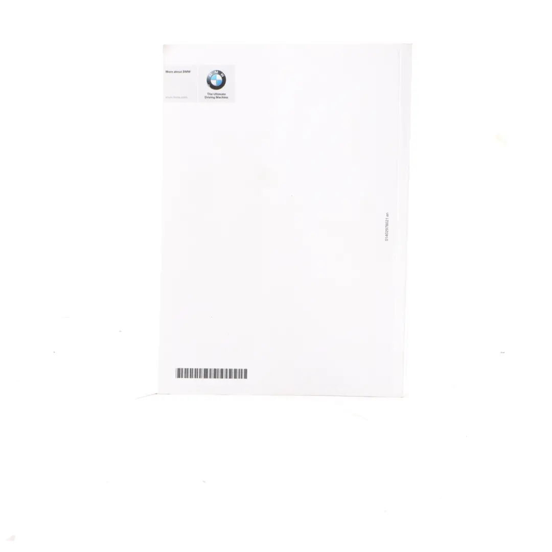 BMW F30 LCI Hybrid Owner's Manual Handbook Booklet Case Wallet - SKU 2978021 - Part number 2978021
