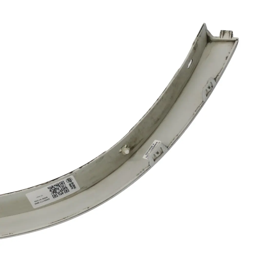 Hinten links Abdeckung Radkastenverkleidung Mineralweiss A96 für BMW X1 E84 mit Teilenummer 2990171 BMW X1 E84 Hinten links Abdeckung Radkastenverkleidung Mineralweiss A96 - SKU 2990171-MW - Teilenummer 2990171