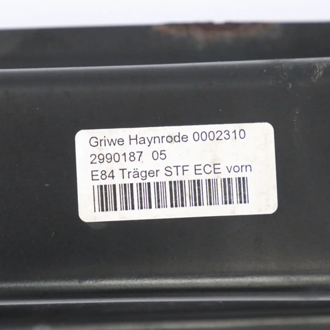 BMW X1 E84 Soporte parachoques delantero Barra de refuerzo - SKU 2990187 - Número de pieza 2990187