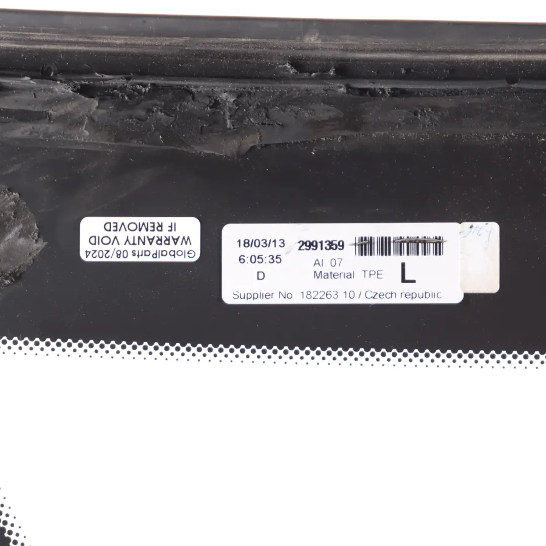 BMW X1 E84 Side Window Quarter Rear Left N/S Glass AS2 - SKU 2991359 - Part number 2991359