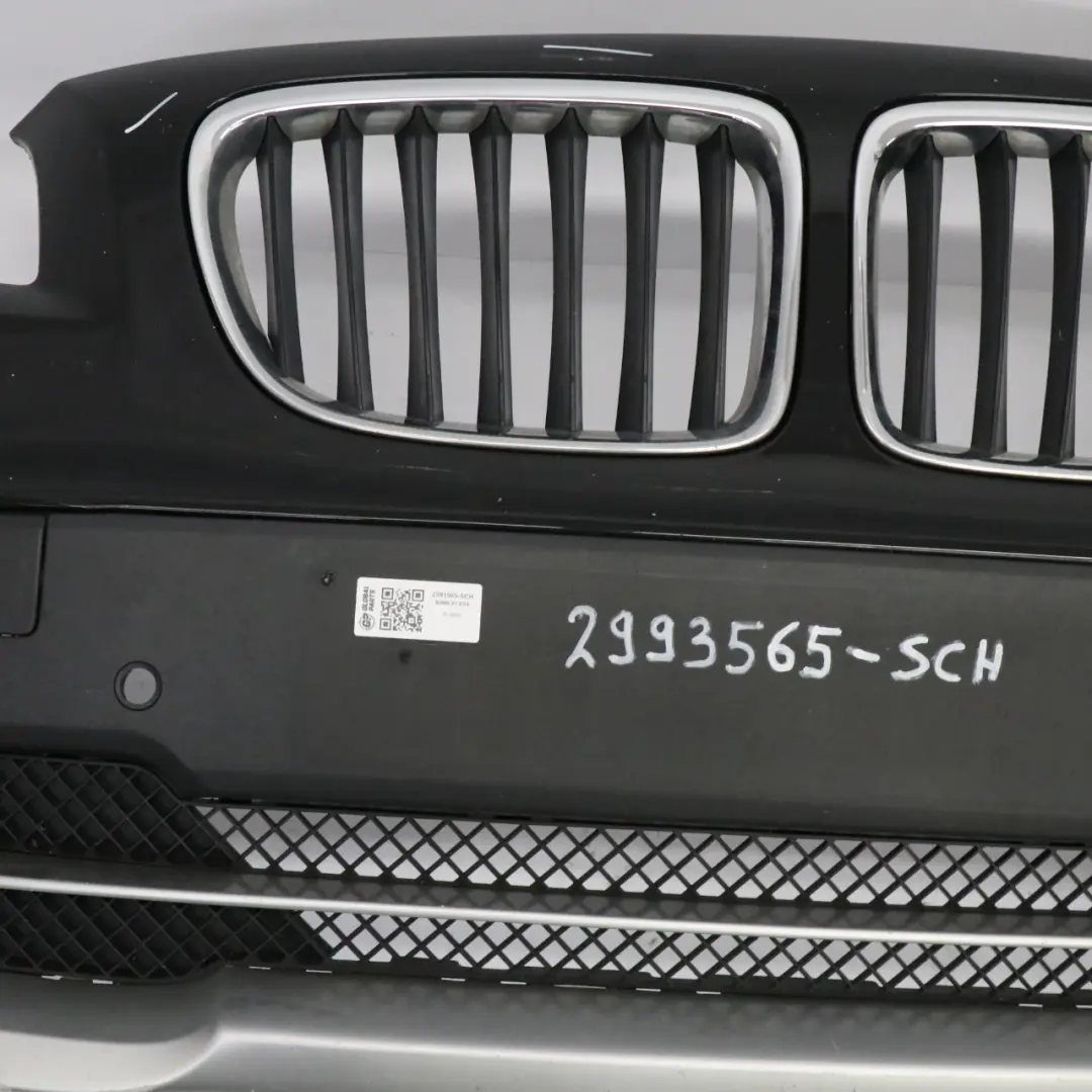 Front Bumper Cover PDC Panel Schwarz 2 Black - 668 to BMW X1 E84 with Part number 2993565 BMW X1 E84 Front Bumper Cover PDC Panel Schwarz 2 Black - 668 - SKU 2993565-SCH - Part number 2993565