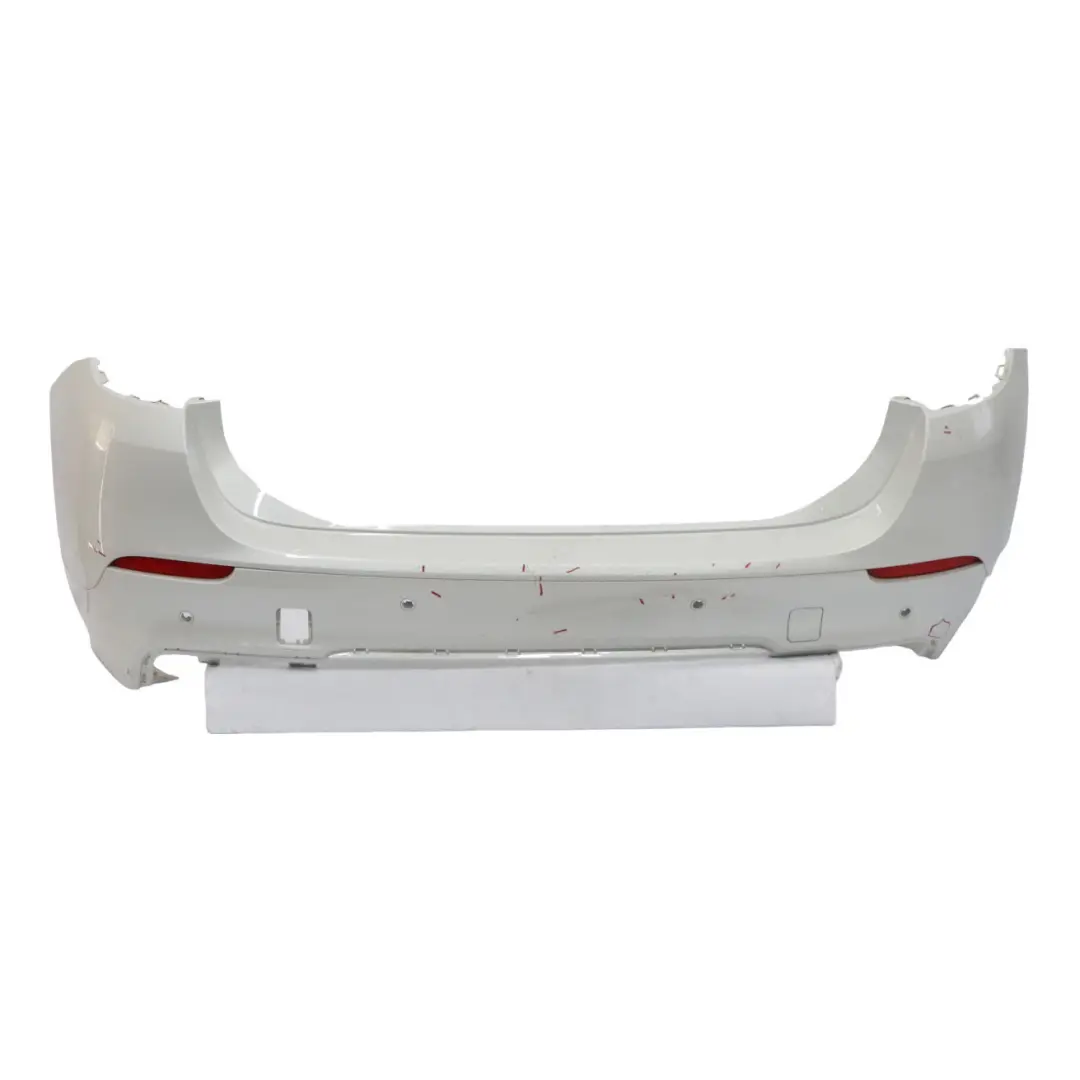 Bumper Trim Panel PDC Mineralweiss Mineral White - A96 to BMW X1 E84 Rear with Part number 2993568 BMW X1 E84 Rear Bumper Trim Panel PDC Mineralweiss Mineral White - A96 - SKU 2993568-MW1 - Part number 2993568