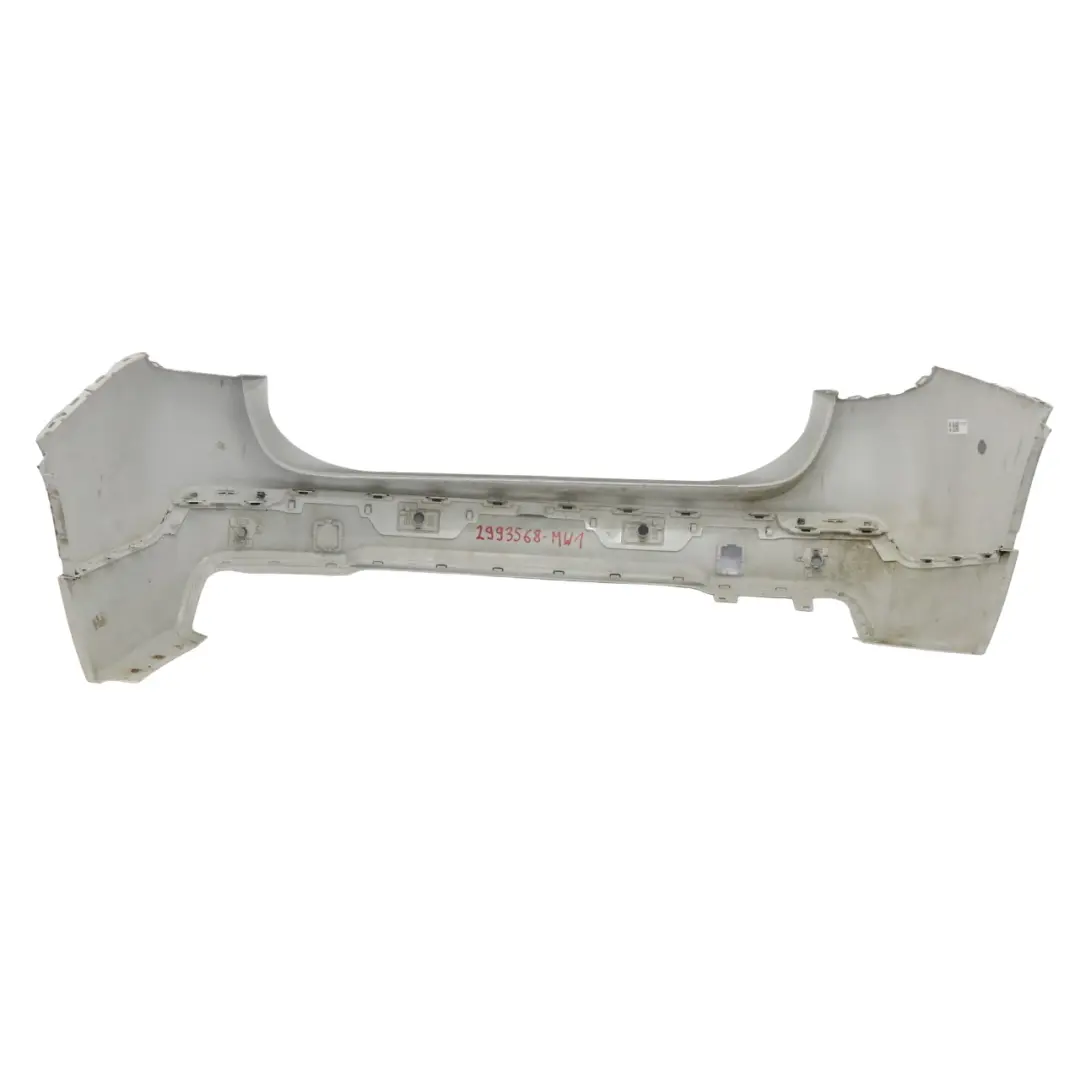 Bumper Trim Panel PDC Mineralweiss Mineral White - A96 to BMW X1 E84 Rear with Part number 2993568 BMW X1 E84 Rear Bumper Trim Panel PDC Mineralweiss Mineral White - A96 - SKU 2993568-MW1 - Part number 2993568