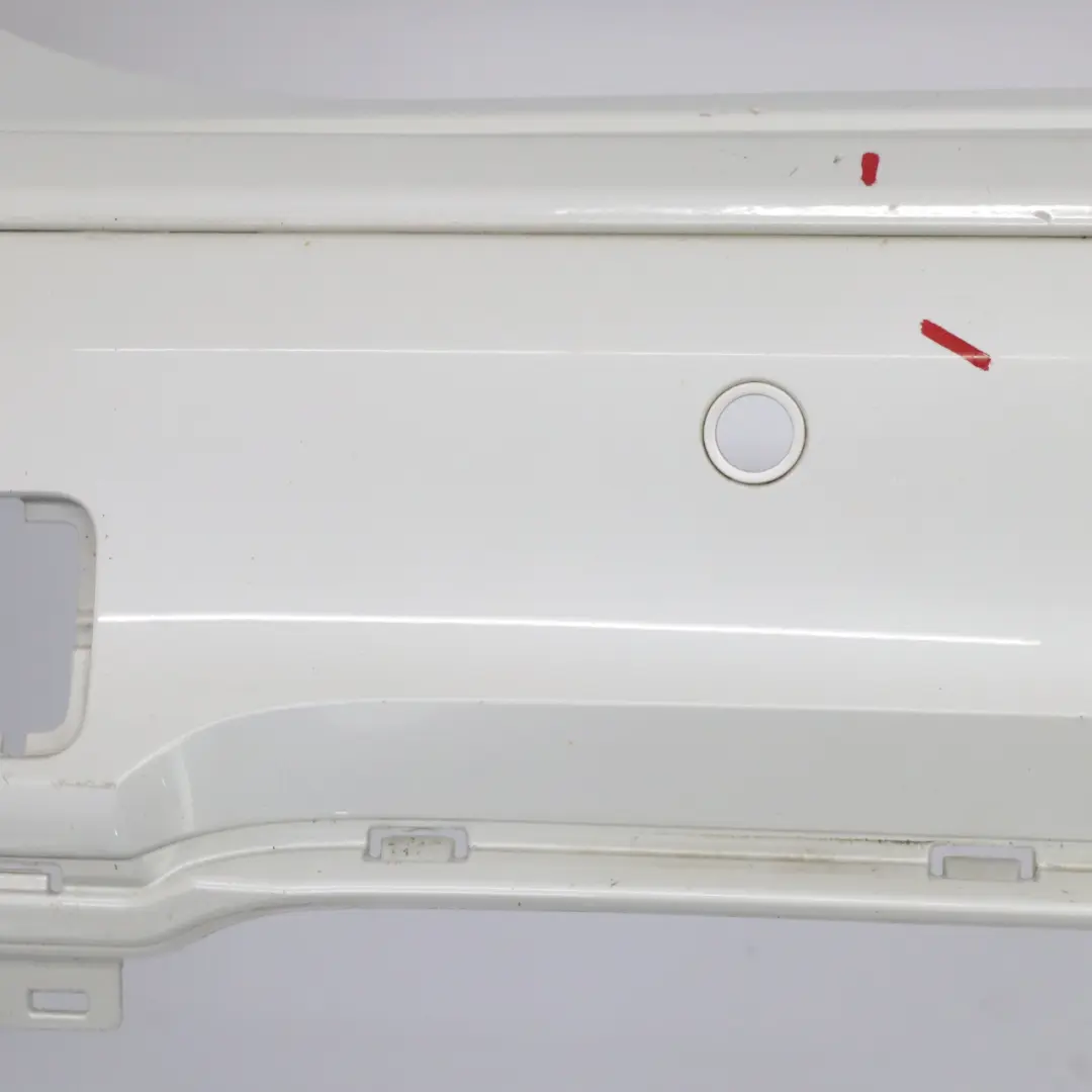 Bumper Trim Panel PDC Mineralweiss Mineral White - A96 to BMW X1 E84 Rear with Part number 2993568 BMW X1 E84 Rear Bumper Trim Panel PDC Mineralweiss Mineral White - A96 - SKU 2993568-MW1 - Part number 2993568