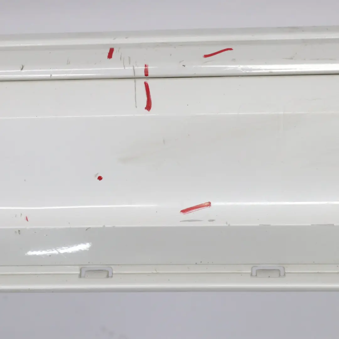 Bumper Trim Panel PDC Mineralweiss Mineral White - A96 to BMW X1 E84 Rear with Part number 2993568 BMW X1 E84 Rear Bumper Trim Panel PDC Mineralweiss Mineral White - A96 - SKU 2993568-MW1 - Part number 2993568