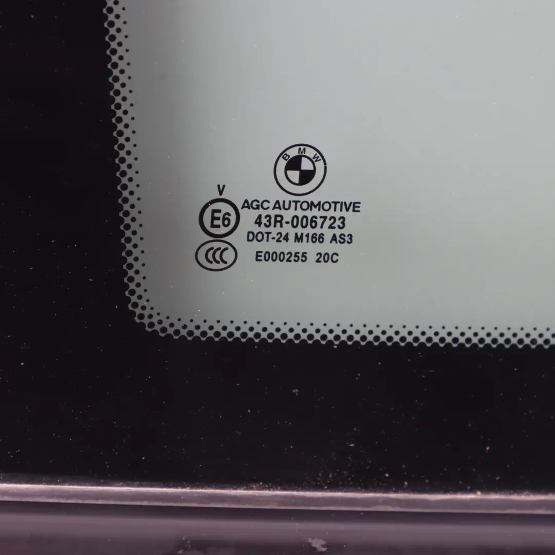 BMW E84 Trasero Izquierdo Cristal AS3 Maletero Ventana Negro - SKU 2993823 - Número de pieza 2993823