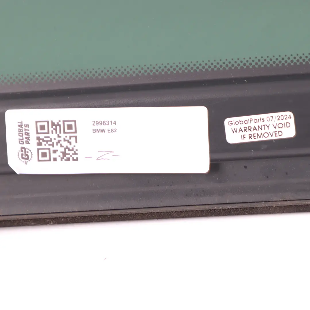 Sunroof Glass Panel Panoramic Roof Glass AS3 to BMW E82 with Part number 2996314 BMW E82 Sunroof Glass Panel Panoramic Roof Glass AS3 - SKU 2996314 - Part number 2996314