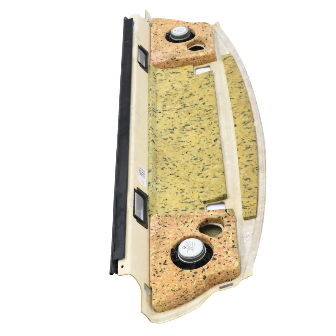 BMW E82 Coupe Rear Window Shelf Parcel Shelf Beige Speakers - SKU 2996324 - Part number 2996324