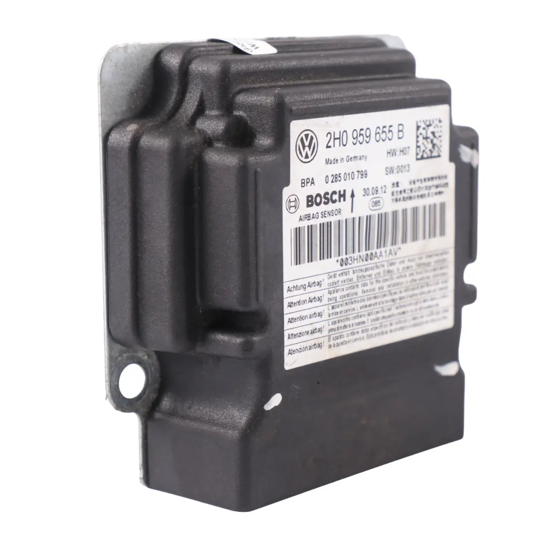Sensore controllo dell'unità modulo aria SRS per VW Volkswagen Caddy Maxi con numero di parte 2H0959655B VW Volkswagen Caddy Maxi Sensore controllo dell'unità modulo aria SRS - SKU 2H0959655B - Numero di parte 2H0959655B