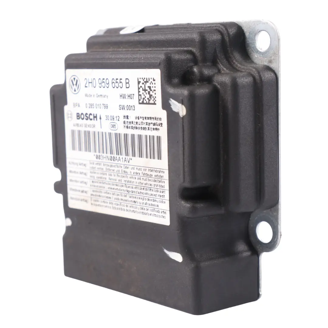 Interior SRS Air Module Unit Control Sensor to VW Volkswagen Caddy Maxi with Part number 2H0959655B VW Volkswagen Caddy Maxi Interior SRS Air Module Unit Control Sensor - SKU 2H0959655B - Part number 2H0959655B