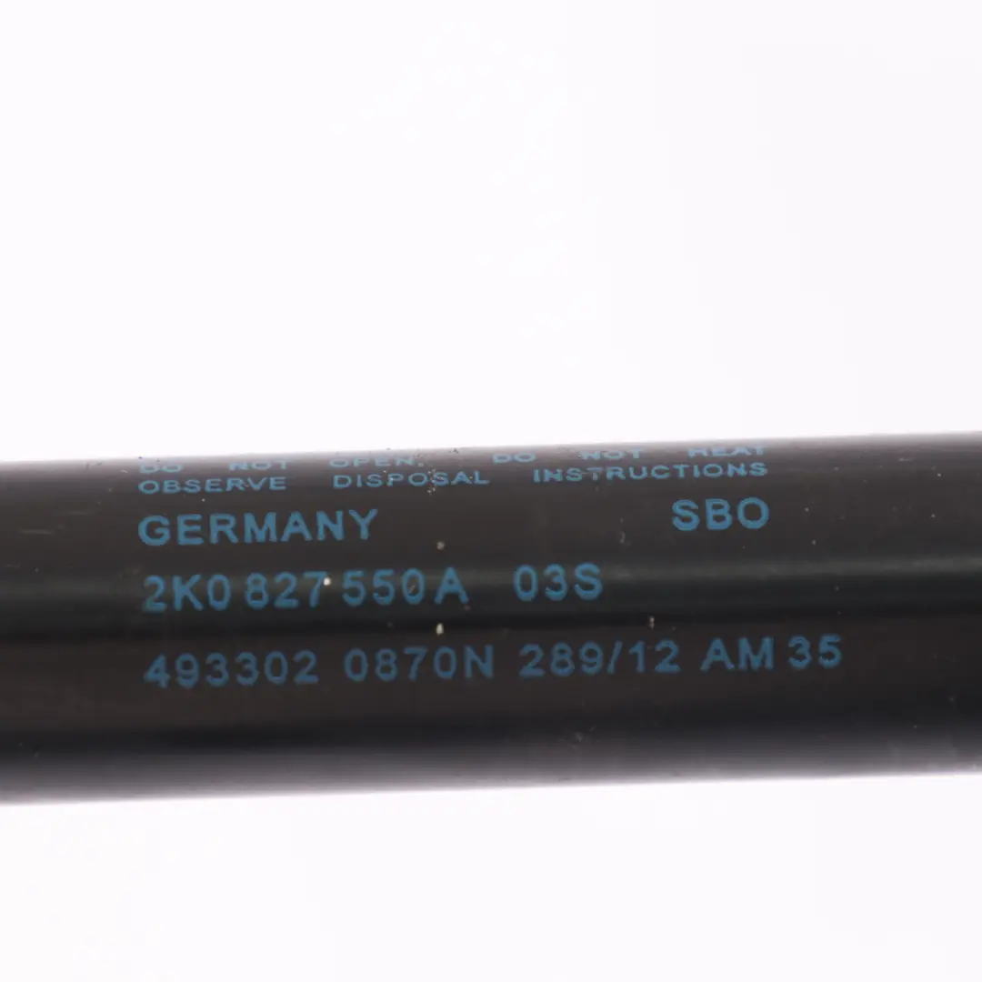 VW Volkswagen Caddy Maxi Hintere Heckklappe Gasdruckfeder Halterung - SKU 2K0827550A - Teilenummer 2K0827550A