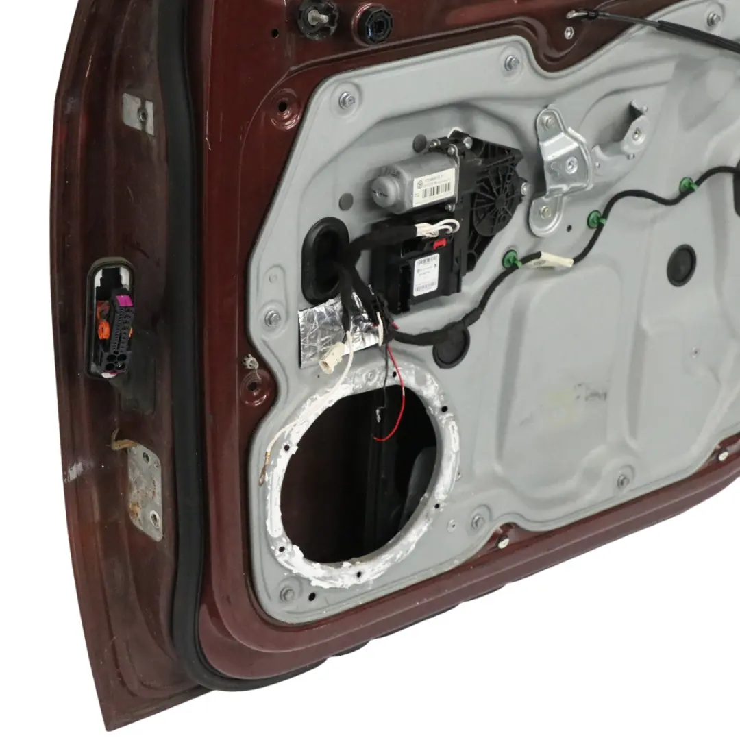 Volkswagen VW Caddy Maxi Front Door Right O/S Lavarot Lava Red Metallic - L3U - SKU 2K0831056B-LAV - Part number 2K0831056B