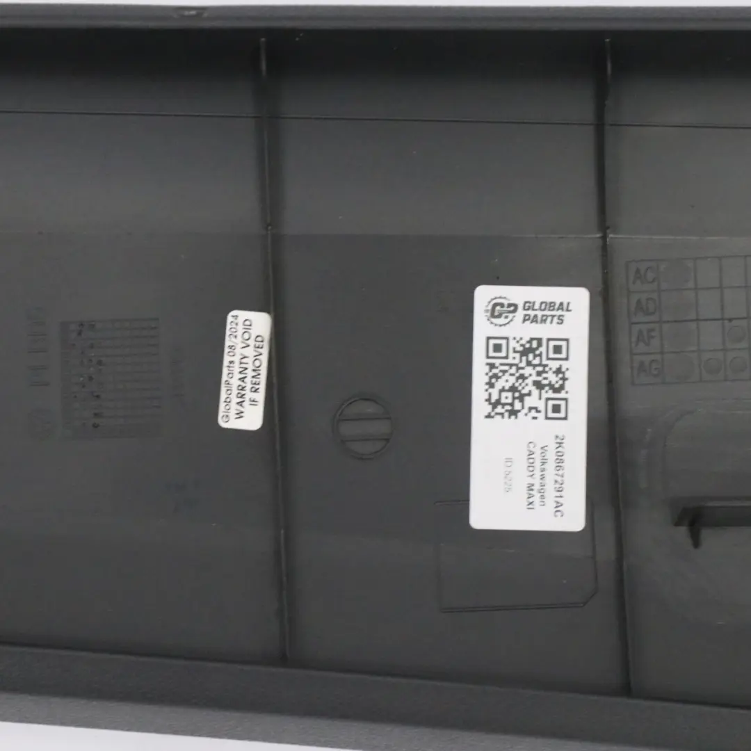 Pilastro B interno superiore sinistro per Volkswagen Caddy Maxi con numero di parte 2K0867291AC Volkswagen Caddy Maxi Pilastro B interno superiore sinistro - SKU 2K0867291AC - Numero di parte 2K0867291AC