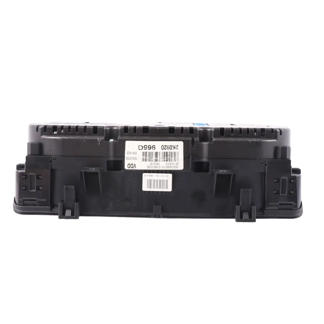 Volkswagen Caddy Speedometer Speedo Clock Cluster Instrument Manual - SKU 2K0920965G - Part number 2K0920965G
