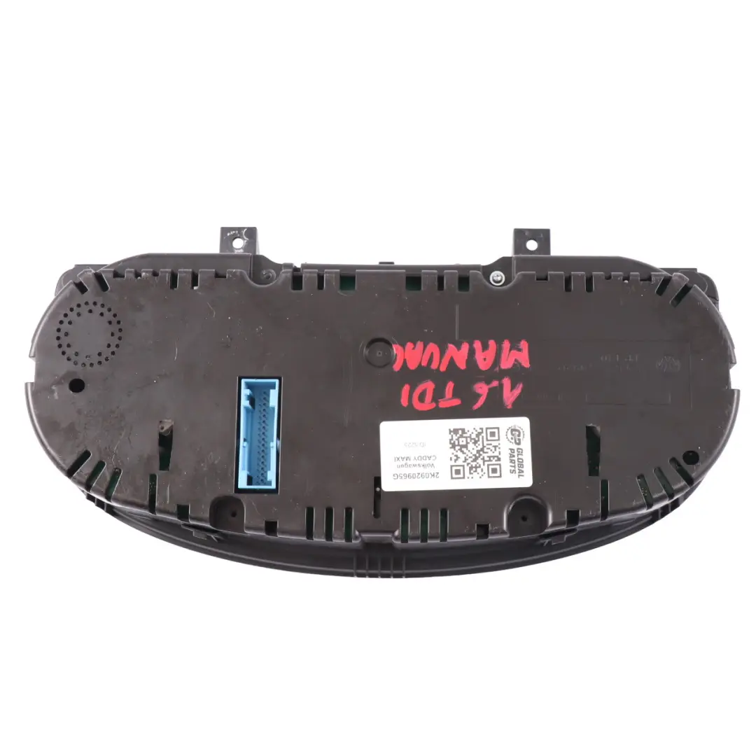 Volkswagen Caddy Speedometer Speedo Clock Cluster Instrument Manual - SKU 2K0920965G - Part number 2K0920965G