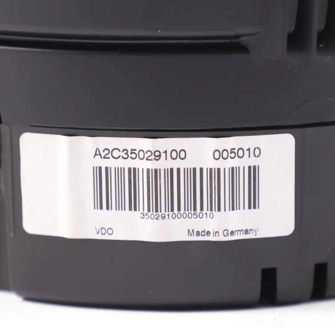 Speedometer Speedo Clock Cluster Instrument Manual to Volkswagen Caddy with Part number 2K0920965G Volkswagen Caddy Speedometer Speedo Clock Cluster Instrument Manual - SKU 2K0920965G - Part number 2K0920965G