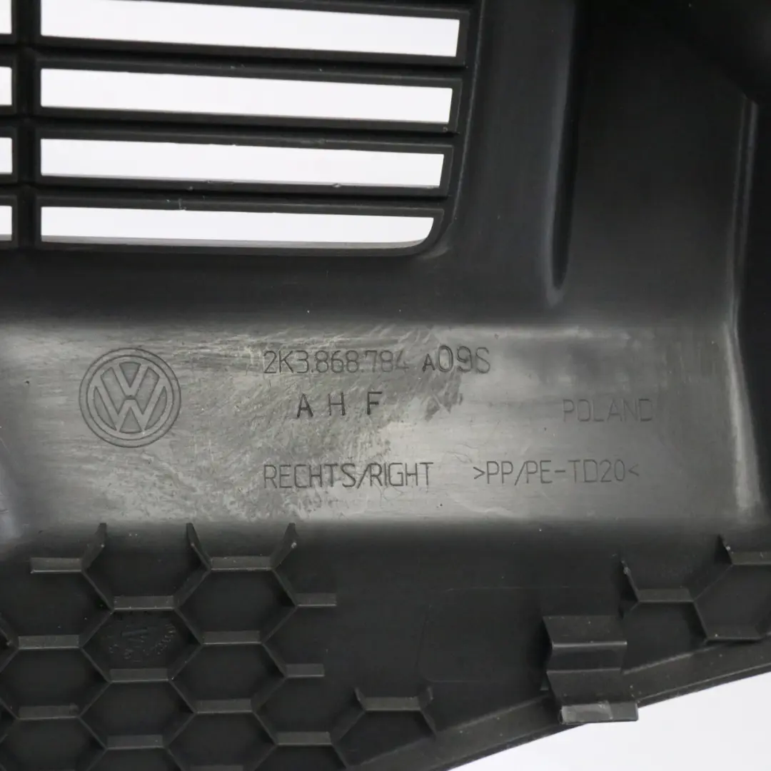  Pannello laterale del bagagliaio VW Caddy Maxi posteriore destro - SKU 2K3868784A - Numero di parte 2K3868784A