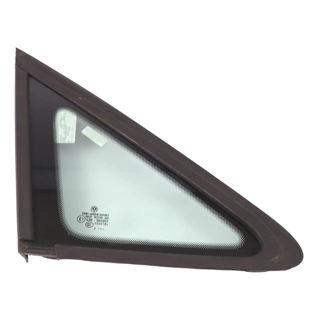2K Quarter Window Front Door Right Side O/S Glass Triangle AS2 to Volkswagen Caddy with Part number 2K5845412 Volkswagen Caddy 2K Quarter Window Front Door Right Side O/S Glass Triangle AS2 - SKU 2K5845412 - Part number 2K5845412