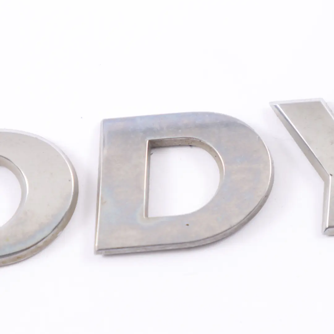 Emblem Lettering Rear Caddy Trunk Badge to Volkswagen Caddy Maxi Tailgate with Part number 2K5853687 Volkswagen Caddy Maxi Tailgate Emblem Lettering Rear Caddy Trunk Badge - SKU 2K5853687 - Part number 2K5853687