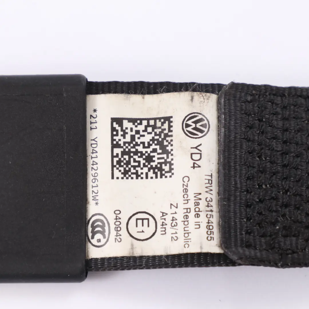 VW Volkswagen Caddy Maxi Rear Safety Seat Belt Left N/S - SKU 2K5857811A - Part number 2K5857811A