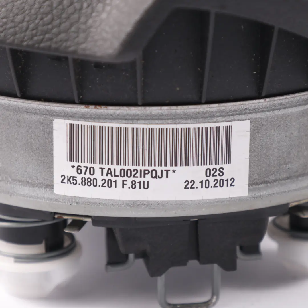Volkswagen Caddy Volant Module Air Côté Conducteur Noir - SKU 2K5880201D - Numéro de pièce 2K5880201D