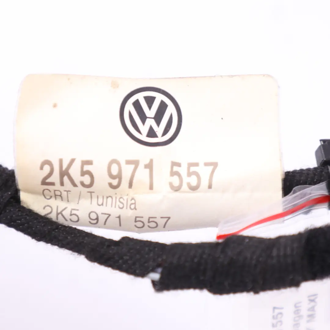 Front Door Right O/S Electrical Wiring Harness Volkswagen Caddy Maxi - SKU 2K5971557 - Part number 2K5971557