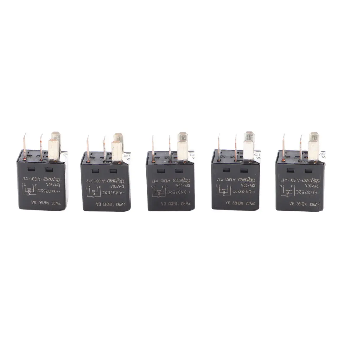 Ford Transit MK6 Seat Relay Black Control Unit Module 4 Pin Set 2W9314B192BA