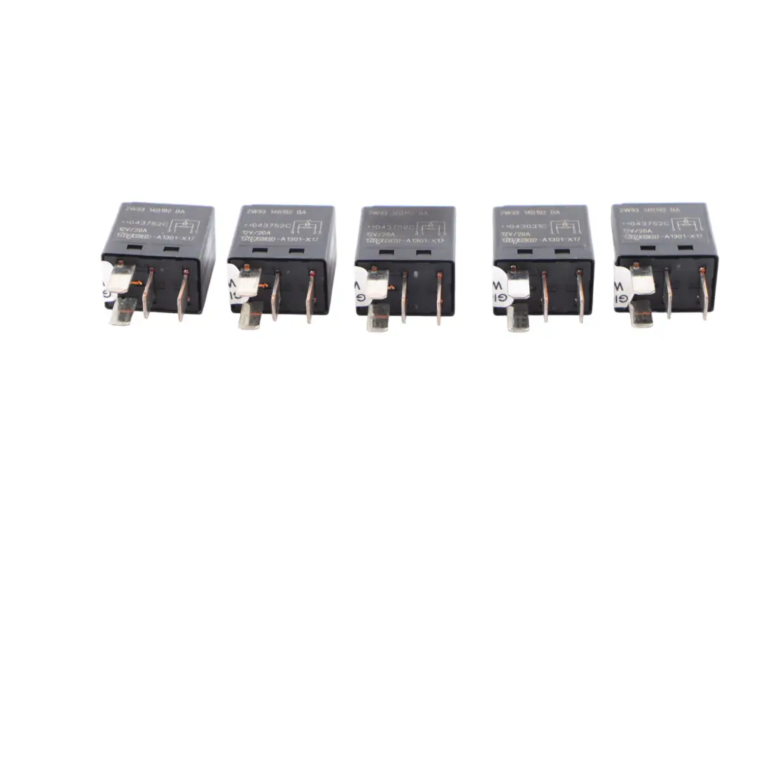 MK6 Seat Relay Black Control Unit Module 4 Pin Set Ford Transit - SKU 2W9314B192BA - Part number 2W9314B192BA