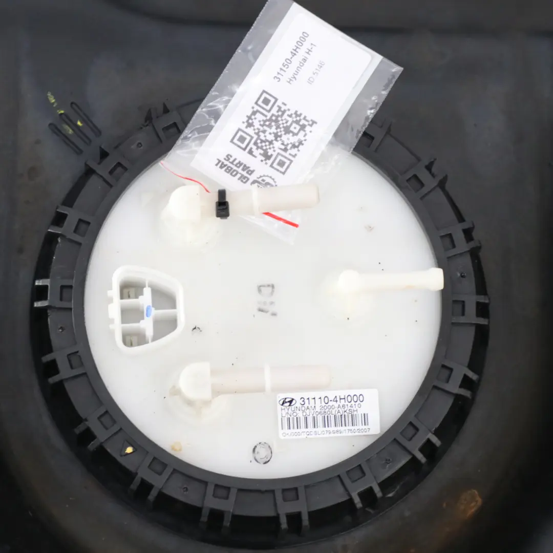 Reservoir to Hyundai H-1 2.5 CRDI Diesel Fuel Tank with Part number 31150-4H000 Hyundai H-1 2.5 CRDI Diesel Fuel Tank Reservoir - SKU 31150-4H000 - Part number 31150-4H000