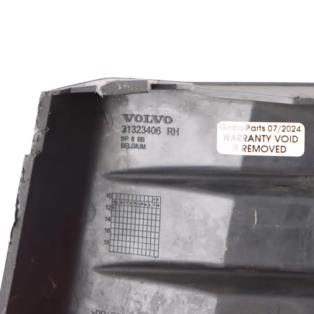 Volvo S40 Front Bumper Grille Grid Lateral Cover Fog Light Right O/S - SKU 31323406 - Part number 31323406