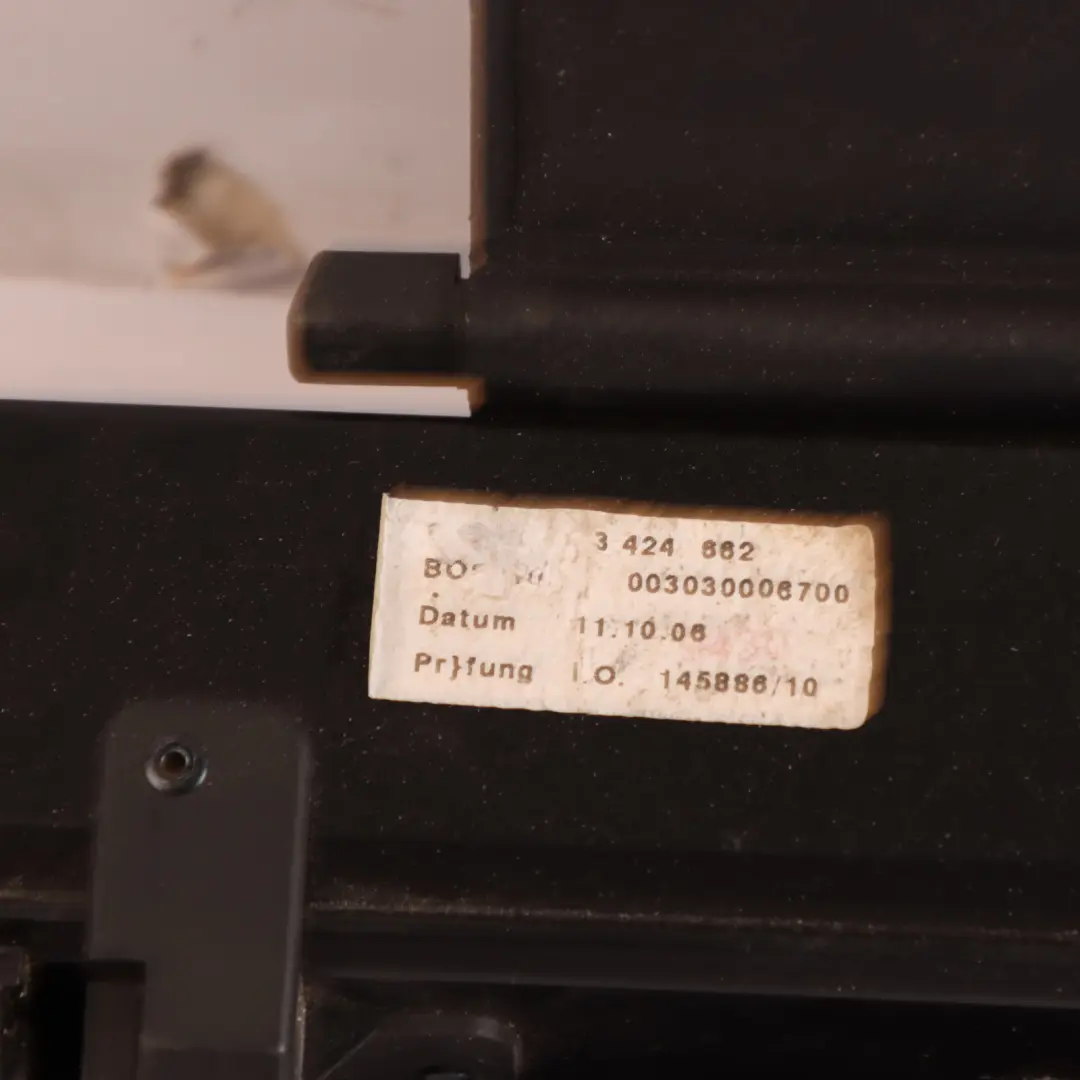 Roleta Bagażnika Półki Tylnej Czarny Antracyt do BMW X3 E83 o numerze 3424662 BMW X3 E83 Roleta Bagażnika Półki Tylnej Czarny Antracyt - SKU 3424662-1 - Numer Części 3424662