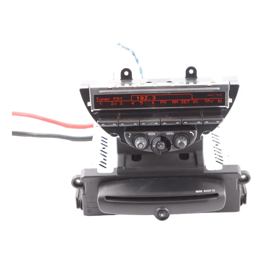 Radio Boost CD Player Unit Head to Mini Cooper One R55 R56 R57 LCI R60 with Part number 3456995 Mini Cooper One R55 R56 R57 LCI R60 Radio Boost CD Player Unit Head - SKU 3456995-1 - Part number 3456995
