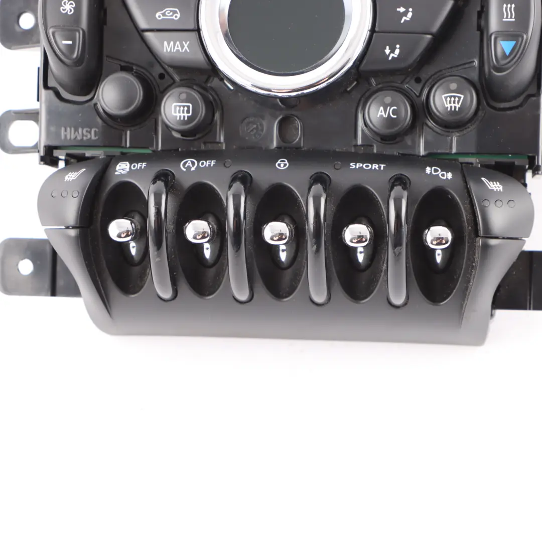 Unite de controle de climatisation automatique Module Switch pour Mini Cooper R56 LCI à propos du numéro de pièce 3457397 Mini Cooper R56 LCI Unite de controle de climatisation automatique Module Switch - SKU 3457397-8 - Numéro de pièce 3457397