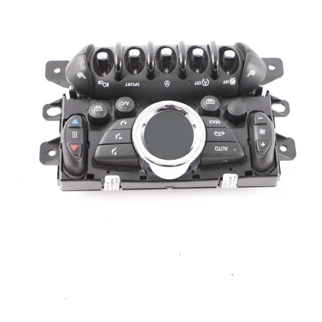 Unite de controle de climatisation automatique Module Switch pour Mini Cooper R56 LCI à propos du numéro de pièce 3457397 Mini Cooper R56 LCI Unite de controle de climatisation automatique Module Switch - SKU 3457397-8 - Numéro de pièce 3457397