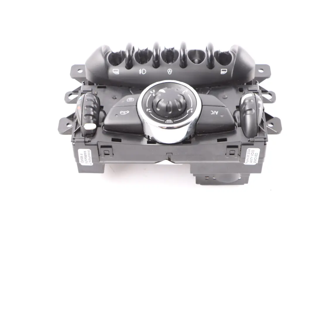 Control Automático de Aire Acondicionado 3456169 para Mini Cooper R55 R56 LCI con número de pieza 3457399 Mini Cooper R55 R56 LCI Control Automático de Aire Acondicionado 3456169 - SKU 3457399-6 - Número de pieza 3457399