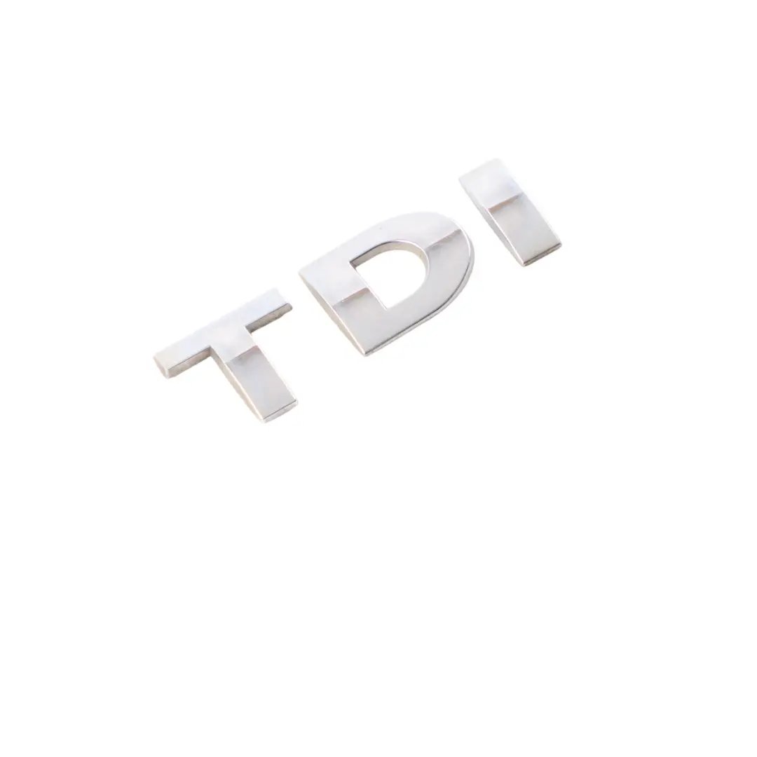 Emblem Abzeichen TDI Koffer Heck Klappe für Volkswagen Transporter T5 mit Teilenummer 3B0853675AN Volkswagen Transporter T5 Emblem Abzeichen TDI Koffer Heck Klappe - SKU 3B0853675AN - Teilenummer 3B0853675AN