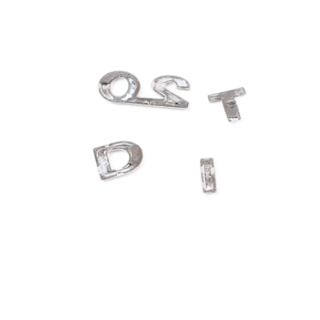 Volkswagen Touran 1T Trunk Lid Boot Lettering 2.0 TDI Emblem Badge - SKU 3B0853675AQ - Part number 3B0853675AQ