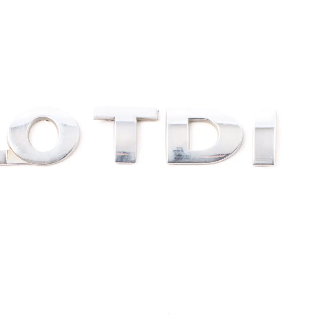 Volkswagen Touran 1T Trunk Lid Boot Lettering 2.0 TDI Emblem Badge - SKU 3B0853675AQ - Part number 3B0853675AQ