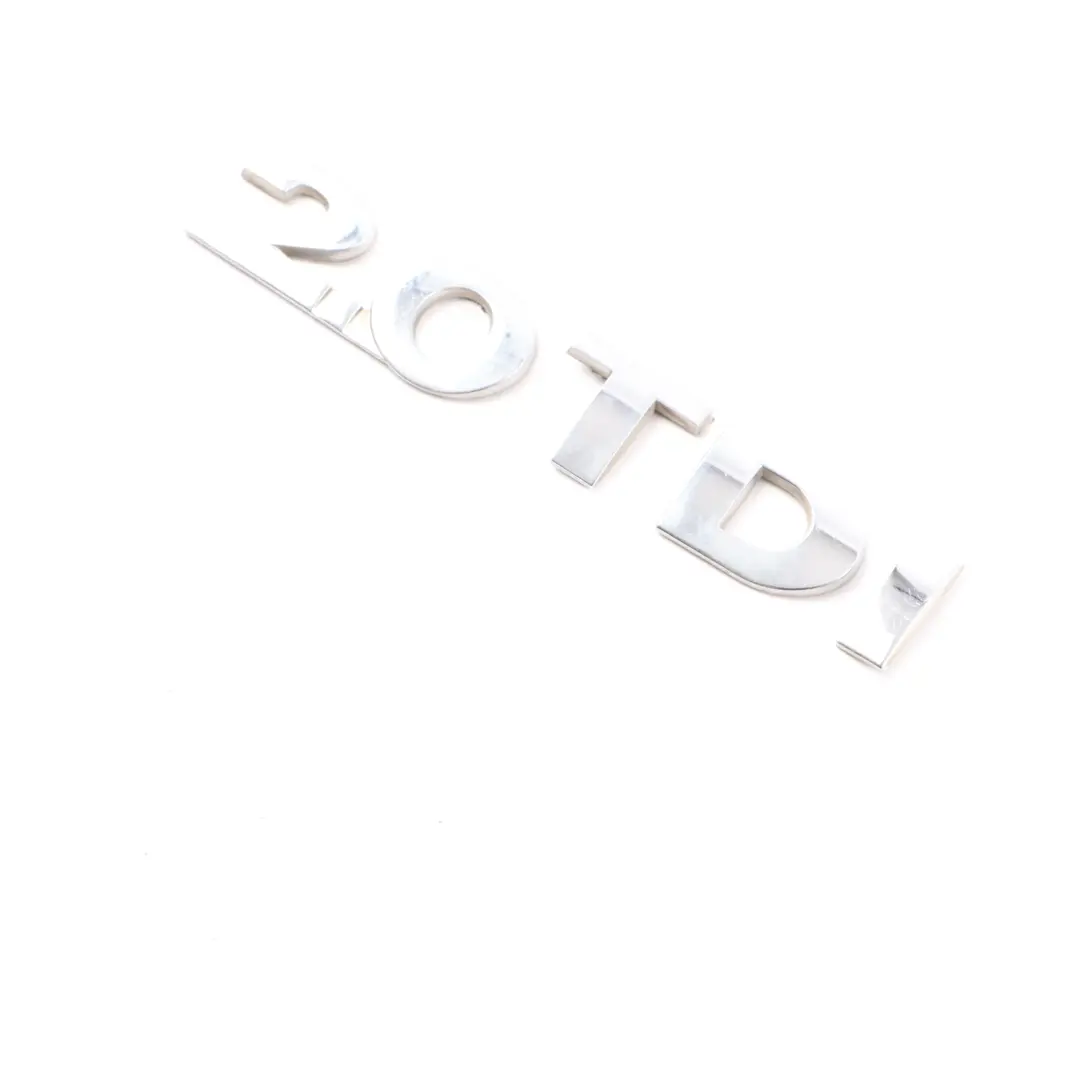 Volkswagen Touran 1T Trunk Lid Boot Lettering 2.0 TDI Emblem Badge - SKU 3B0853675AQ - Part number 3B0853675AQ