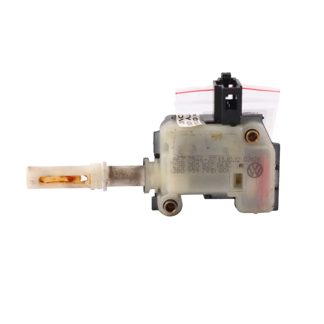 Volkswagen Caddy Maxi Tail Gate Rear Lock Solenoid Actuator Mechanism - SKU 3B0959781D - Part number 3B0959781D